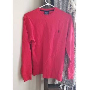 Ralph Lauren Polo Small Red Thermal Long Sleepware